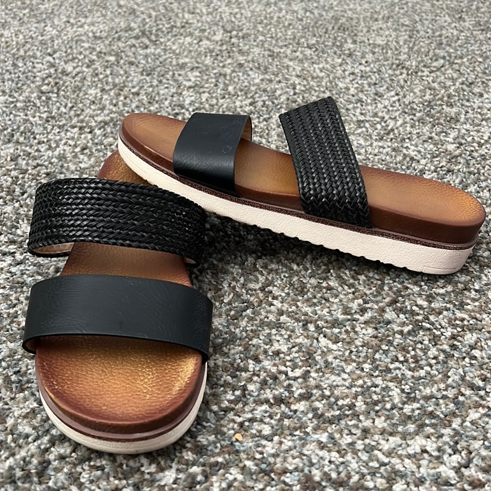 Slip on sandals